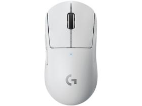 Mouse Gamer sem fio Logitech G Óptico 25000DPI - 5 Botões Pro X Superlight Branco Original