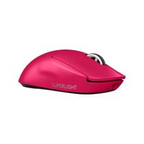 Mouse Gamer Sem Fio Logitech G Pro X SUPERLIGHT 2 com Lightspeed, Sensor HERO 2 com 32K DPI e Bateria Recarregável, Rosa Magenta - 910-006796 Mouse Gamer Sem Fio Logitech G Pro X SUPERLIGHT 2 com Lightspeed, Sensor HERO 2 com 32K DPI e Bateria Recarregável, Rosa Magenta - 910-006796
