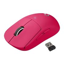 Mouse gamer sem fio logitech g pro x superlight lightspeed magenta 910-005955