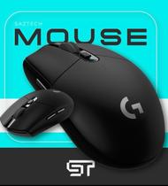 Mouse Gamer Sem Fio Logitech G305 LIGHTSPEED com 6 Botões Programáveis e Até 12.000 DPI, Preto - 910-005281