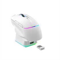 Mouse Gamer Sem Fio Machenike 8KHz com Dock de Carregamento RGB, 26.000 DPI, Sensor PAW3395, Iluminação RGB, 6 Botões Programáveis, Bateria de Longa Duração, Compatível com PC e Mac