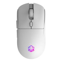 Mouse Gamer Sem Fio Pcyes Basaran Stealth White Ghost - 10000 Dpi - Rgb - 6 Botões - Pmgbrstwg