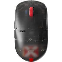 Mouse Gamer Sem Fio Pulsar X2H Medium - Clear Black