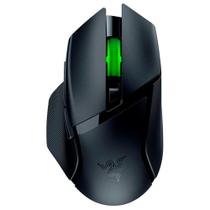 Mouse Gamer Sem Fio Razer Basilisk V3 X Hyperspeed 18.000 Dpi Iluminacao RGB Chroma - Preto RZ01-04870100-R3U1