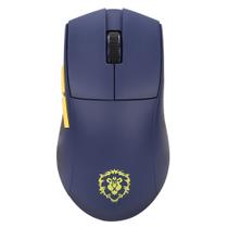Mouse gamer sem fio redragon king pro alianca do world of warcraft azul