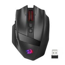 Mouse Gamer Sem Fio Redragon Rind Pro, RGB, Scroll Infinito, 26000 DPI, USB Tipo-C, Bluetooth, Preto - M813RGB-PRO Mouse Gamer Sem Fio Redragon Rind Pro, RGB, Scroll Infinito, 26000 DPI, USB Tipo-C, Bluetooth, Preto - M813RGB-PRO
