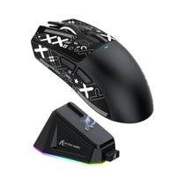 Mouse Gamer Sem Fio RGB Attack Shark X11 22000DPI 400IPS Conexão Em 3 Modos 24GHz Bluetooth Para PC