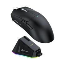 Mouse Gamer Sem Fio RGB Attack Shark X11 Bluetooth 2.4G Com Fio Tri-Mode PAW3311 E Base De Mouse Gamer Sem Fio RGB Attack Shark X11 Bluetooth 2.4G Com Fio Tri-Mode PAW3311 E Base De