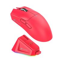 Mouse Gamer Sem Fio RGB Attack Shark X11 Tri-Mode Bluetooth 2.4G Com Fio PAW3311 E Base De