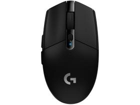 Mouse Gamer Sem Fio Sensor Óptico 12000DPI Logitech G305 Preto