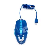 Mouse Gamer Sonic 6 Botões Iluminação RGB 3600 DPI USB 1,5m