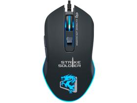 Mouse Gamer Strike Soldier 4800dpi Mgss - Elg* Mouse Gamer Strike Soldier 4800dpi Mgss - Elg*