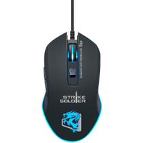 Mouse Gamer Strike Soldier ELG MGSS 4800dpi 6 Botões