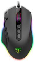 Mouse Gamer T-Dagger Bettle Rgb 8000Dpi 10 Botões, T-Tgm305