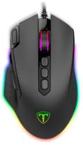 Mouse Gamer T-Dagger Bettle Rgb 8000Dpi 10 Botões, T-Tgm305