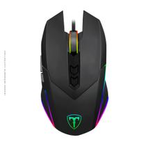 Mouse Gamer T-Dagger Lieutenant, RGB, USB, 8000 DPI, 7 Botões, Preto - T-TGM301