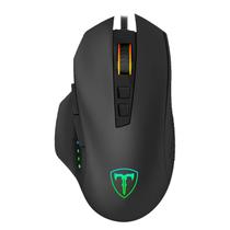 Mouse Gamer T-Dagger T-TGM203 Warrant Officer Gaming RGB - Preto