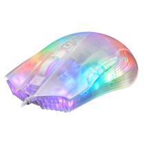 Mouse Gamer Transparente RGB MO-TGR003 3600dpi 6 botões - Revenger Mouse Gamer Transparente RGB MO-TGR003 3600dpi 6 botões - Revenger