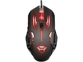Mouse Gamer Trust Óptico 2000DPI 6 Botões - GXT 108 Rava Original