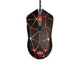 Mouse Gamer Trust Óptico 4000DPI 6 Botões