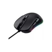 Mouse Gamer Trust Ybar Rgb 7200dpi 6 Botoes Cor Preto