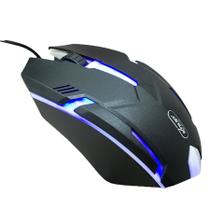 Mouse Gamer USB 2.0 3 Botões Com Led 1600dpi KP-V40 Knup