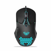 Mouse Gamer Usb 3200dpi 7 Botões Rgb F809 Aula