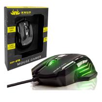 Mouse Gamer USB com 7 Botões V4 Extreme LEDs de 7 Cores que Alternam
