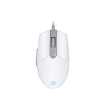 Mouse Gamer USB HP M260 RGB Branco Com Iluminação