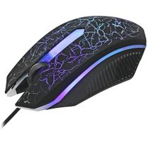 Mouse Gamer USB Knup V16 5 Botões Preto - Mouse gamer knup v19 2400 dpi 6 botões preto