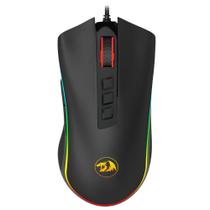 Mouse Gamer USB Redragon M711RGB 10.000dpi 8 Bot Preto