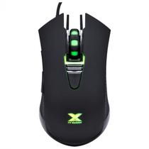 Mouse Gamer Vinik SARK Alta Qualidade Para Fps Conector USB Cabo Trançado 1,8m Led Pulsante Design Ergonômico Botões Macro Até 2400DPI