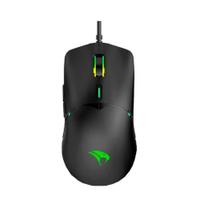 Mouse Gamer Viper Pro Naja 7200 DPI RGB 6 Botoes, Cabo Trancado, Ergonomico Preto