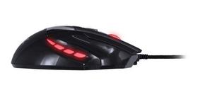 Mouse Gamer Vx Gaming Black Widow - Botoes Preto / Vermelho