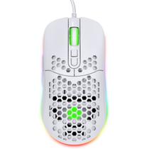 Mouse Gamer VX Gaming Void com LED RGB- 7600 DPI Branco com Cabo USB 1.8 Metro - MGV110B - Vinik