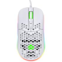 Mouse Gamer Vx Gaming Void Com Led Rgb- 7600 Dpi Branco Com Cabo Usb 1.8 Metro - Mgv110b - VINIK