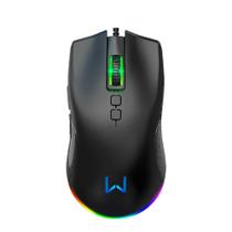 Mouse Gamer Warrior RUSH, 7 Botes, RGB, 12000 DPI - Pixart 3327 - MO392