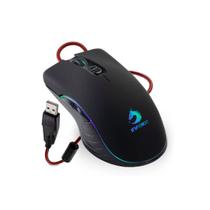 Mouse Gamer X Soldado com LED RGB - Infokit