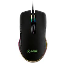 Mouse Gamer X-Zone GMF02 16400 DPI USB LED RGB Preto