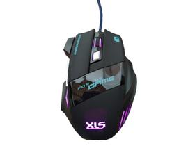 Mouse Gamer Xls 3200 Dpi Led - 5 Botões