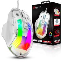Mouse Gamer Xtrike-ME GM-319 Transparente RGB USB 7200dpi
