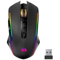 Mouse Gaming Redragon Wireless 8000 DPI Recarregável Preto