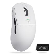 Mouse Gaming RK ROYAL KLUDGE RK M3 42000 DPI Wireless Branco