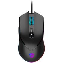 Mouse Gaming Satellite King Fight A-GM09 RGB - Preto (com Fio) Mouse Gaming Satellite King Fight A-GM09 RGB - Preto (com Fio)