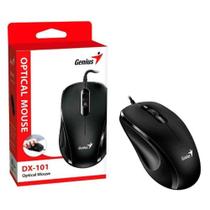 Mouse Genius Dx101 Optico Usb 3 Botões Alta Qualidade Office
