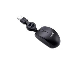 Mouse Genius Micro Traveler V2 1000 DPI USB 3 Botões Preto - 31010125100