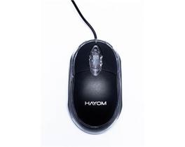 Mouse Hayom Usb Óptico Office Basico Mu2914 Preto