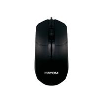 Mouse Hayom, USB, óptico, Preto - MU2904