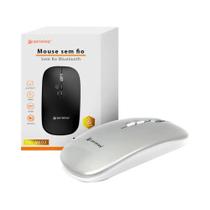 Mouse Home Office Moderno Ultrafino Sem Fio Recarregável