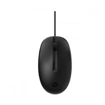 Mouse HP 125 Wired 1200 DPI USB Com Fio Preto
